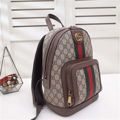 gucci back pack women|gucci small backpack price.